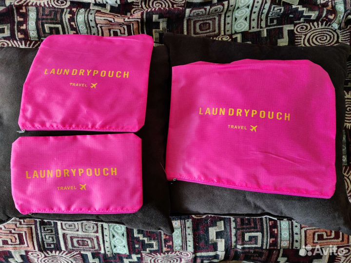 Две новые подушки и органайзеры для путешествий