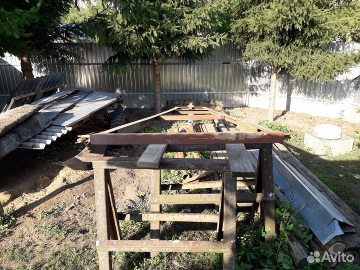 Каркас прицепа для лодки
