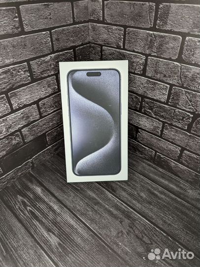 iPhone 15 pro max 256 blue titanium