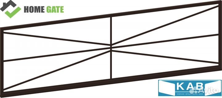 Откатные ворота своими руками Home Gate