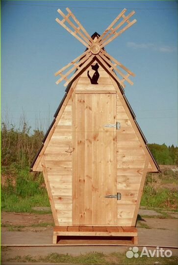 Уличный туалет с установкой Э501