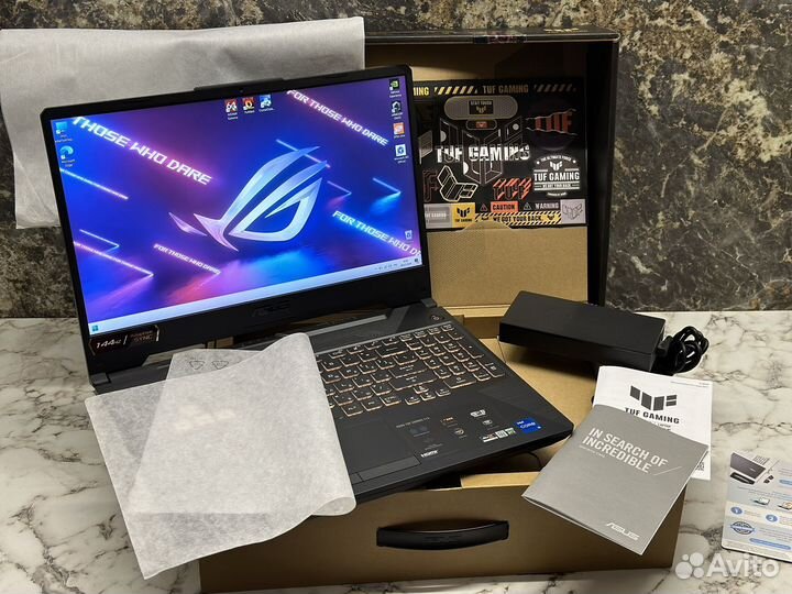 New Asus Tuf 144Hz RTX 3050/Ram 32GB/I5-11400/SSD