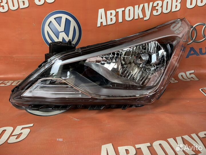 Фара левая Хендай солярис 1 рестайлинг