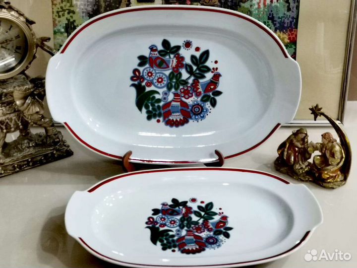 Блюда большая гдр. винтаж