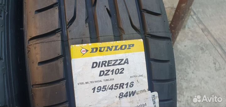 Dunlop Direzza DZ102 195/45 R16