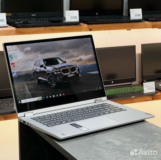 Сенсорный Lenovo i3-10110U/ 8OZU/ SSD/ IPS/ FHD