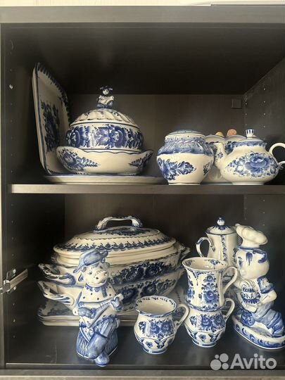 Гжель авторская посуда