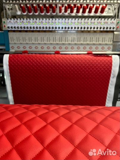 Экокожа LUX Ромб 5*5