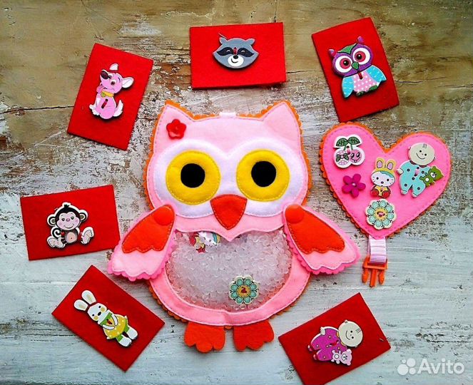 Игрушка - искалочка из фетра