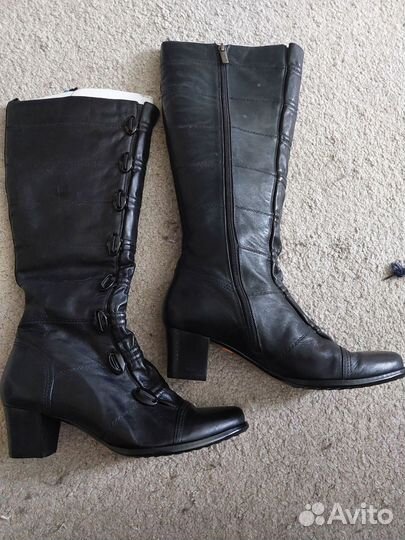Сапоги женские натуральная кожа