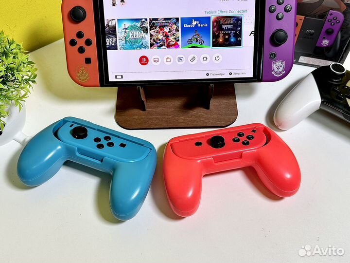 Прошитый Nintendo Switch Oled, идеальное состояние