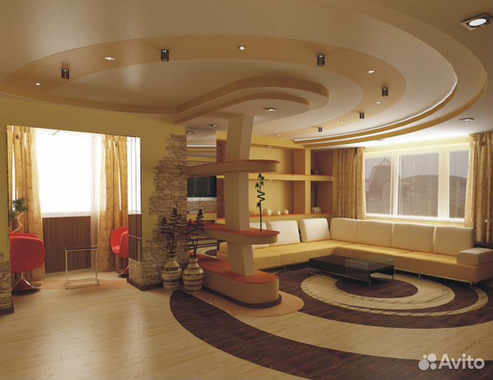 Натяжные потолки