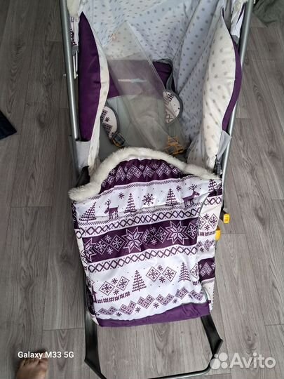 Коляска санки