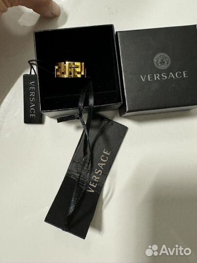 Кольцо versace 21 размер