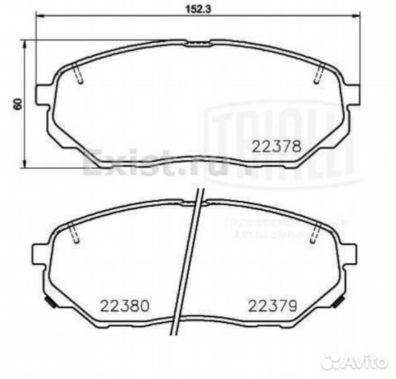 Колодки Hyundai-Kia