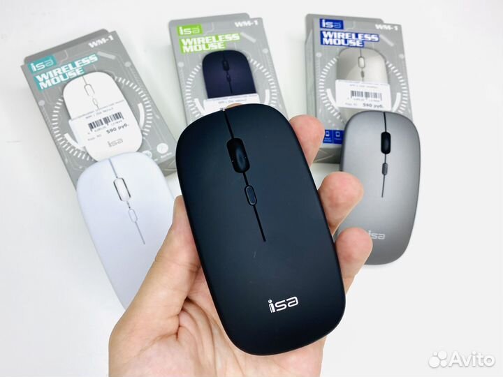 Новая беспроводная аккумуляторная мышь