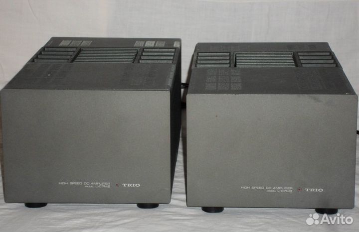 Усилитель Trio (Kenwood), колонки