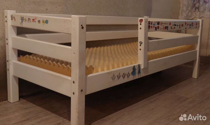 Детская кровать от 3 лет с матрасом бу