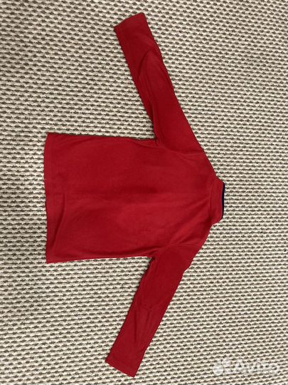 Красная кофта outventure для мальчика 128 см