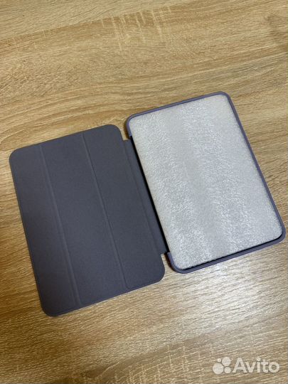 Чехол для iPad mini 6 новый серо-голубой