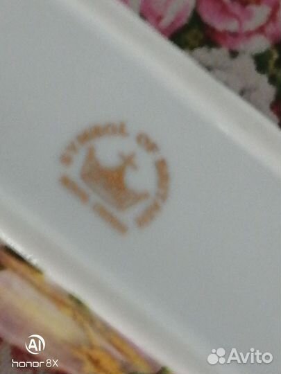 Салфетница фарфоровая