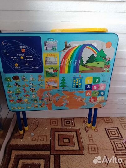 Детский стол и стульчик