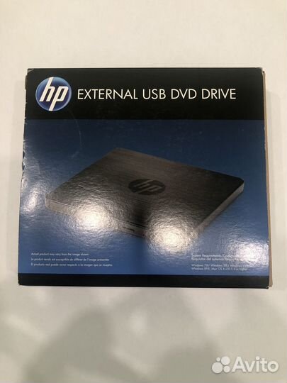 Внешний hp usb DVD driver 749665-a21