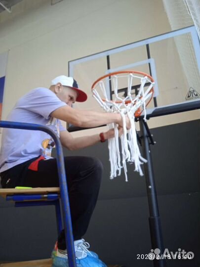 Баскетбольная сетка 2 шт