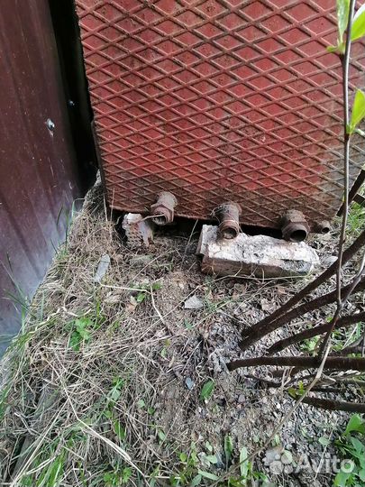 Печь металлическая для отопления