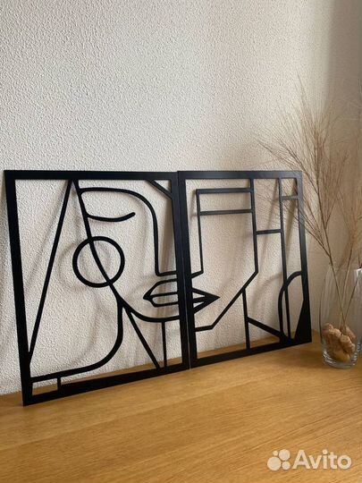 Панно металлическое декоративное