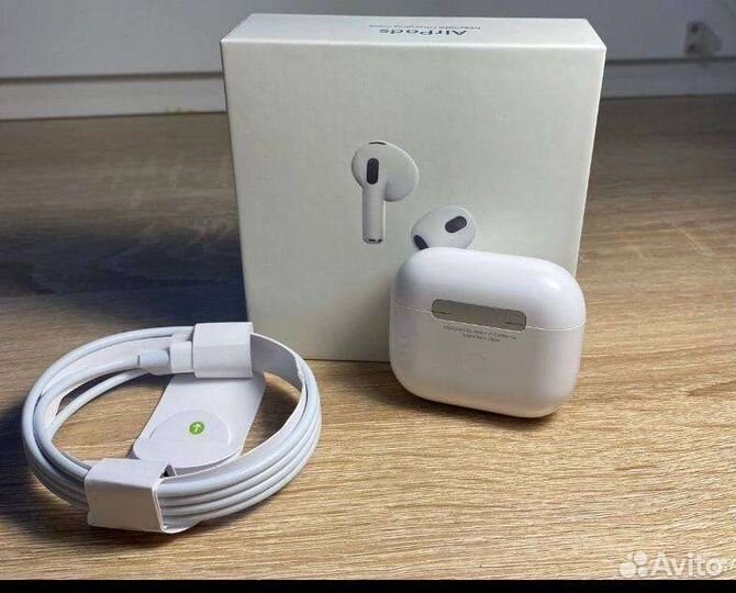 Наушники airpods 3 с оригинальным чипом