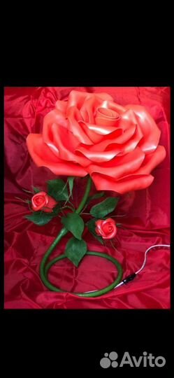 Светильник роза