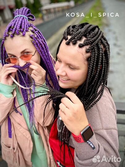 Обучение плетению афрокос