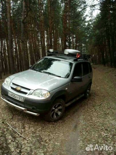 Экспедиционный багажник на крышу Нива Шевроле