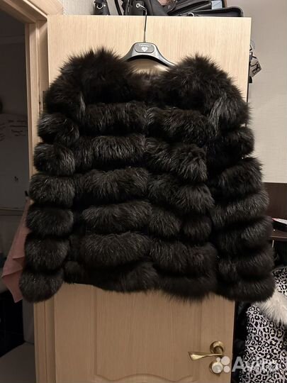 Шуба из песца