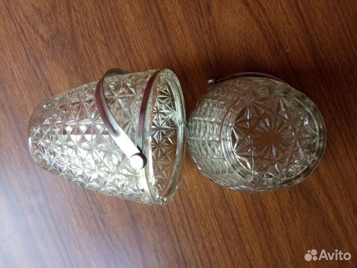 Конфетница с ручкой СССР