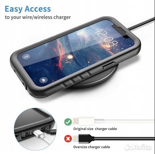 Аквабокс чехол для iPhone 13 pro max 13 PRO 13mini