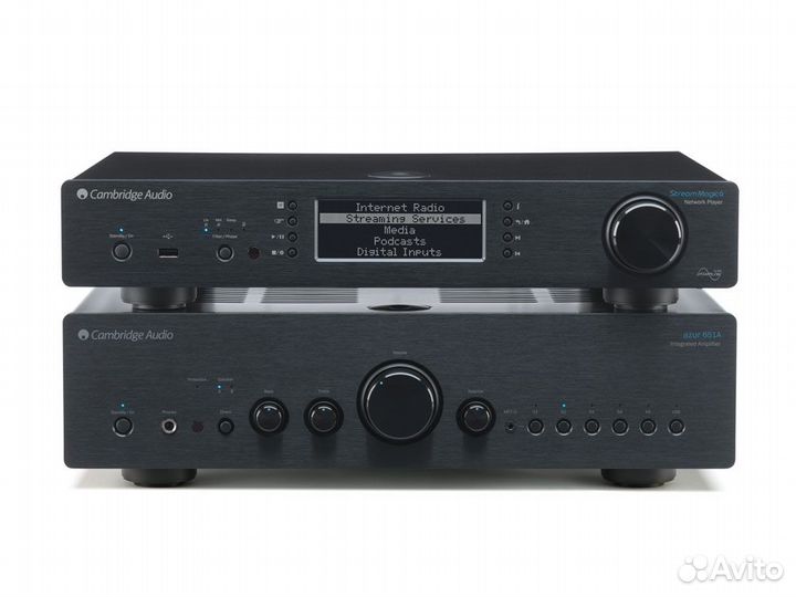 Аудиосистема Cambridge audio 651A + Stream Magic 6