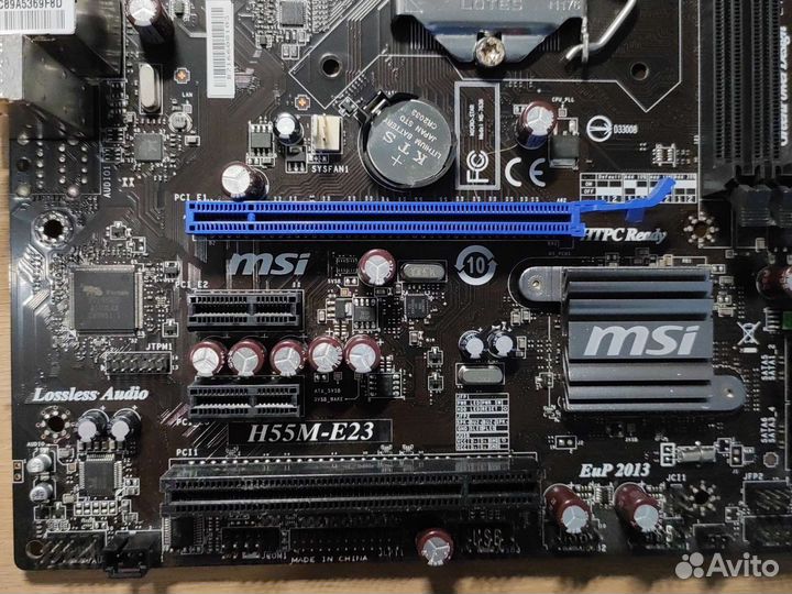 Core i7-870 + плата MSI H55M-E23