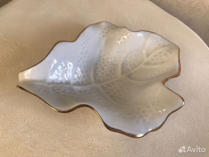 Ваза для колечек (пепельница) Листочек и Рыбка дфз