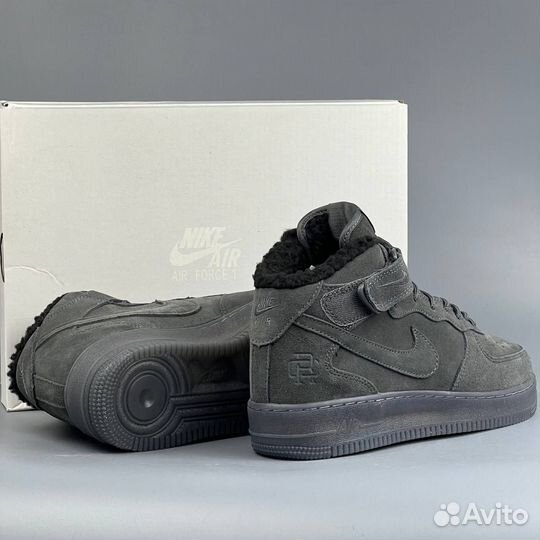 Кроссовки Nike Air Force 1 с мехом