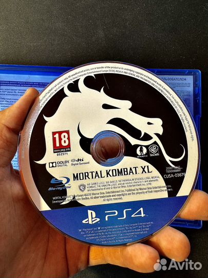 Mortal Kombat XL ps4 Б/У