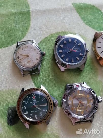 Наручные советские часы