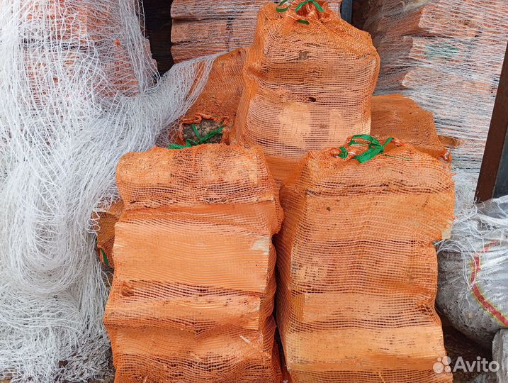 Дрова березовые в сетках с доставкой