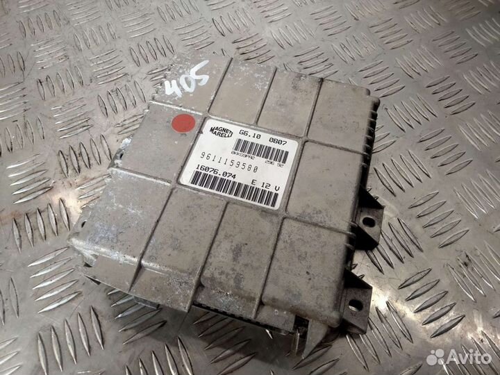 Блок управления двигателем Peugeot 405 1.6 1991 г