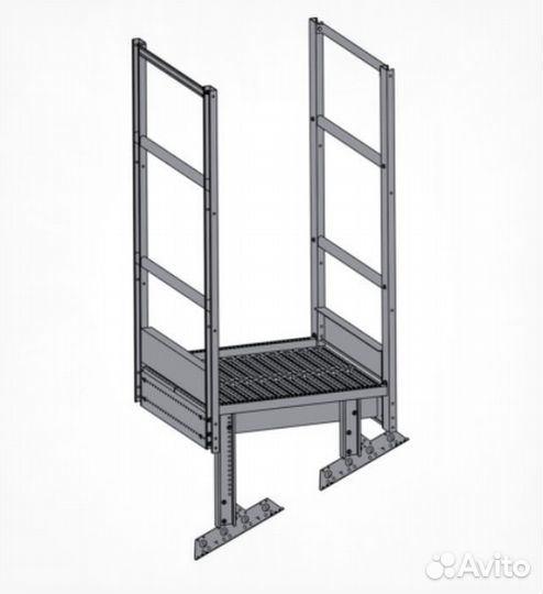 Площадка выхода пожарной лестницы