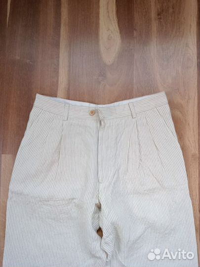 Брюки из льна