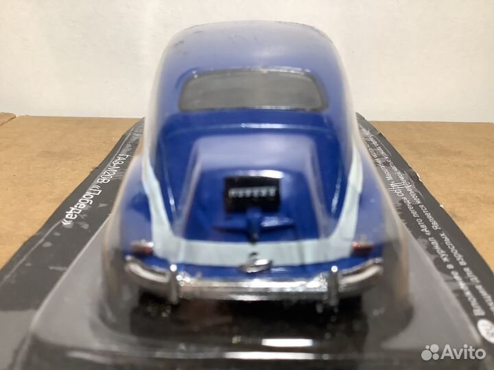 Модель автомобиля газ-М20В Победа 1:43 деа