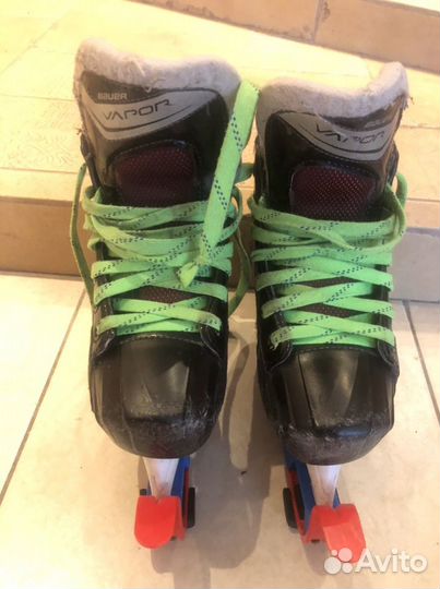 Коньки хоккейные вратарские