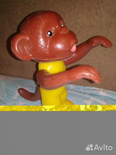 Игрушка СССР Обезьянка